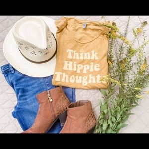 “Think Hippie Thoughts” Tee Shirt